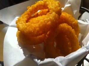 Onion Rings (yes I managed to grab a photo)